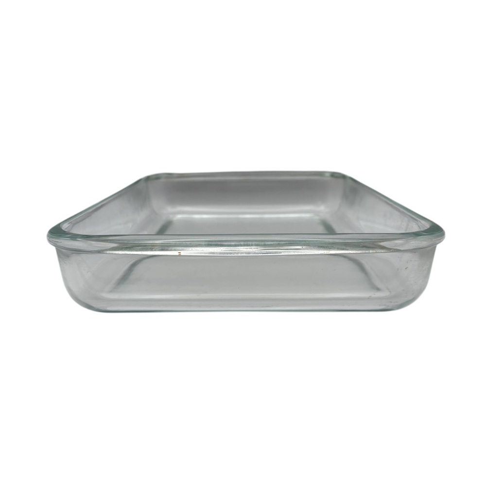 Vintage Pyrex Clear Glass Rectangular Baking Dish - Picture 3 of 5